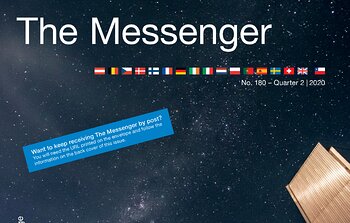 O número 180 da revista The Messenger já está disponível