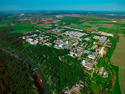 Aerial view of the Garching Campus