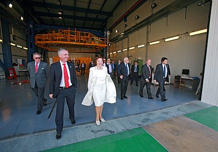The President of the Czech Republic at the MMB