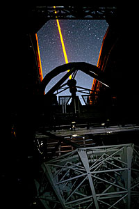 PARLA laser at the VLT
