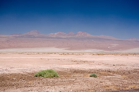 The way to the Chajnantor plateau