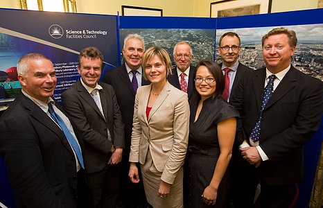 Award ceremony at a reception in the House of Commons, UK