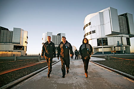 President Barroso tours the VLT platform