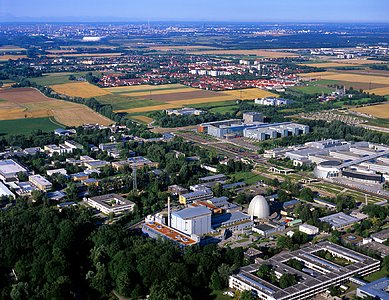 Aerial View of ESO Headquarters in Garching near Munich