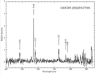 A VLT/FORS1 spectrum of a Type II Quasar