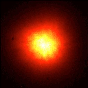 The star HIC 59206 (uncorrected image)