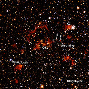 Colour Composite of W49A