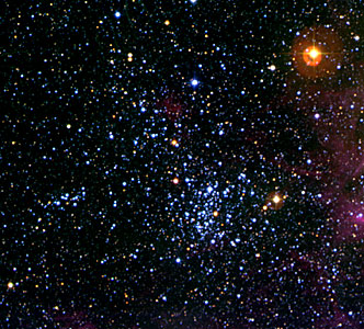 Stellar Cluster NGC 2093 in the LMC