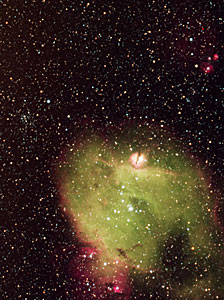 Part of the LMC H II Region N214
