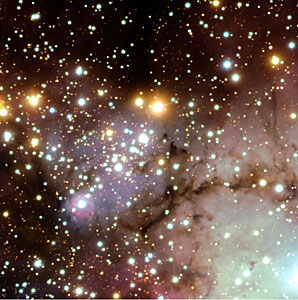 Open Cluster Haffner 18