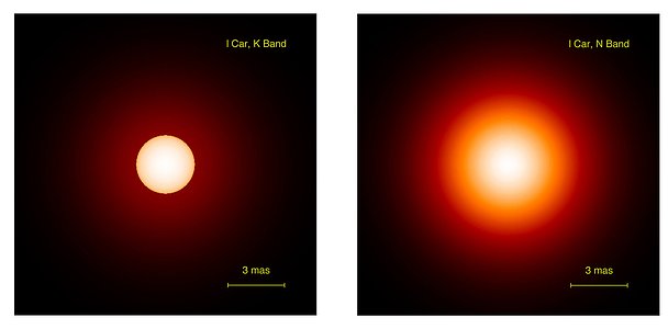 Model Image of Cepheid L Carinae