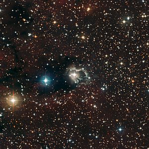 Reflection Nebula around HD 87643