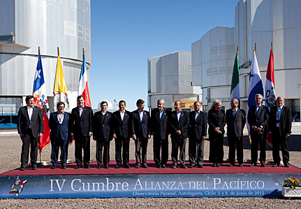 Fourth Summit of the Pacific Alliance (official photograph)