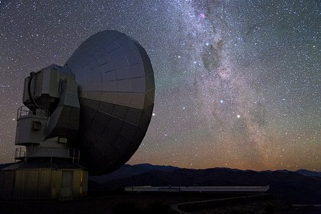 The Milky Way and the nova Centauri 2013