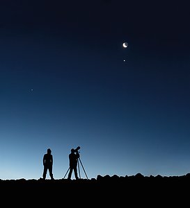 Conjuction over Paranal