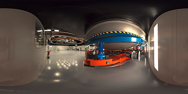 Panorama inside the MMB