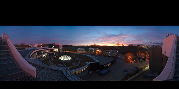 ESO Headquarters at Sunset*