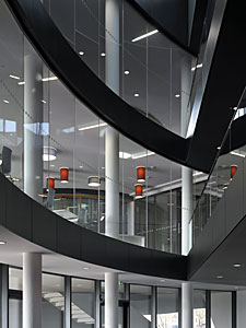 A view of the ESO Headquarters Extension