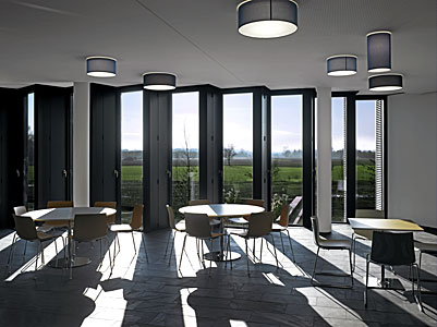 A new cafeteria