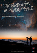 The poster of the planetarium show “Le Navigateur du Ciel”