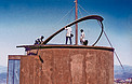 Assembling the ESO 1-metre telescope