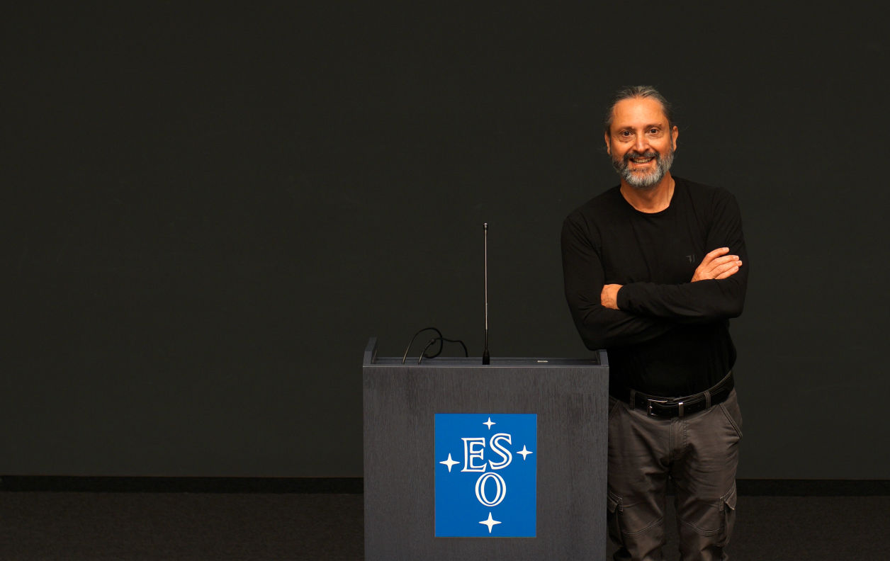 Nando Patat at the ESO Headquarters