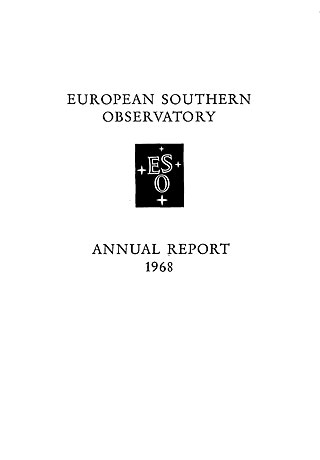 ESO Annual Report 1968