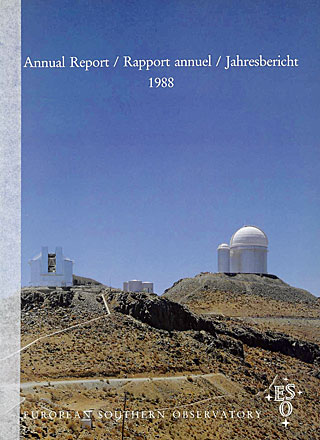 ESO Annual Report 1988