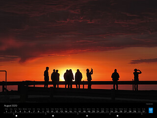 August - Sunset at Paranal