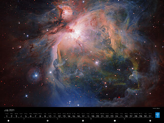 July - The Orion Nebula