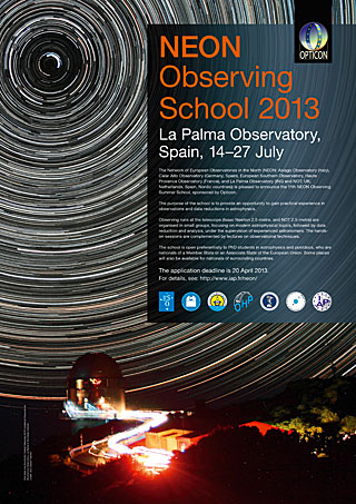 Poster: NEON Observing Schools 2013