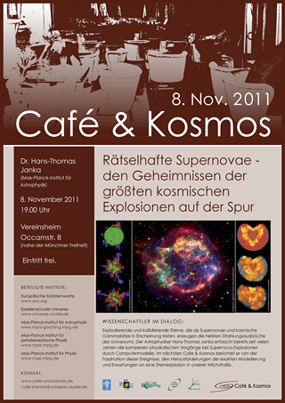 Poster of Café & Kosmos 8 November 2011