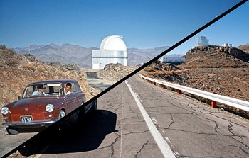 Un voyage à travers le temps, comment les télescopes, et voitures ont changés à La Silla
