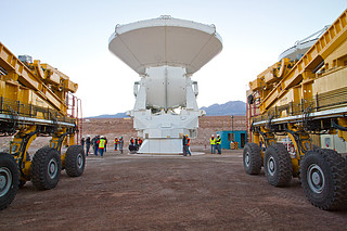 First European ALMA Antenna Handed Over to Joint ALMA Observatory