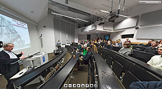 Screenshot of ESO Virtual Tours 360° at ESO Headquarters