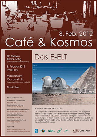 Poster of Café & Kosmos 8 February 2012