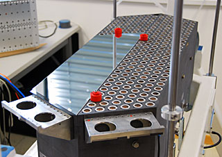 Prototype of part of the adaptive support system of the E-ELT
