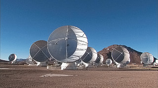 Imagen de la compilación de video de ALMA de 2012