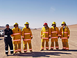The Paranal Fire Brigade