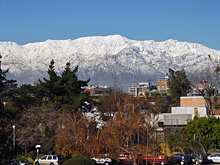 Santiago in Winter