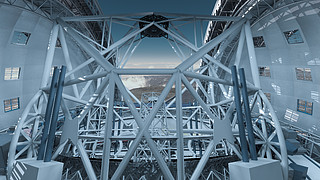 The E-ELT Enclosure Inside