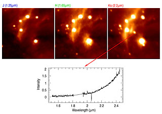 A Massive Star Forming in M17