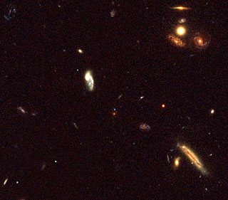 Small Part of the K20 Field Showing the z=1.9 Elliptical Galaxy
