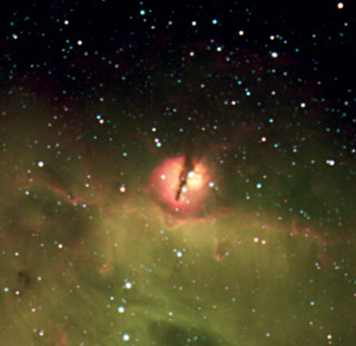 The Nebular Blob in N214C
