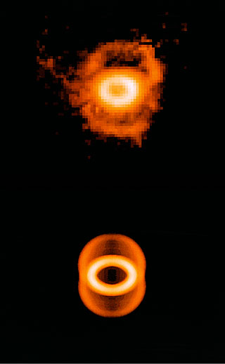 Nebula around SN1987A