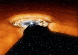 Disc Around Young Star