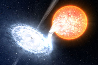 A binary black hole
