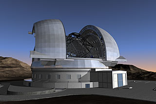 The E-ELT (artist's impression)