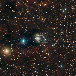 Reflection Nebula around HD 87643