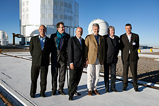Prince Philippe of Belgium visits ESO’s Paranal Observatory